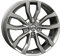 Autec Felgen UTECA 8.0x18 ET45 5x108 SIL für Ford C-MAX Edge Focus Galaxy Kuga Mondeo S-MAX Tourneo Connect Tr