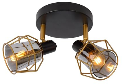 LUCIDE NILA - Ceiling Spotlight - 2xE14 - Black