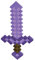 Minecraft Kunststoff-Replik Verzaubertes Schwert 51 cm