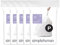 simplehuman Code P Müllbeutel mit Kordelzug in Spenderpackungen, 20 Stück (5 Stück), 50–60 Liter, Weiß