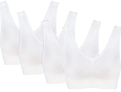 PBE Ultimate Comfort Bra, Premium Thick Double Material Women's Sleep Bras, Sports Bra, Premium Quality, Seamless, No Wires!