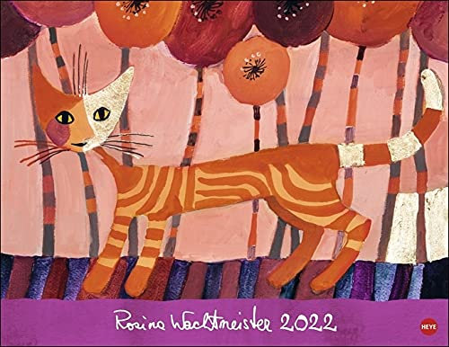 Rosina Wachtmeister Posterkalender - Kalender 2022 - Heye-Verlag - Wandkalender mit bezaubernden Bildern - 44 cm x 34 cm - Kunstkalender