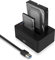 ACT Dual Festplatten Docking Station, USB 3.0 HDD Docking Station für 2.5/3.5 SATA HDD/SDD, unterstützt Offline-Klonen, Backup-Funktion– AC1504