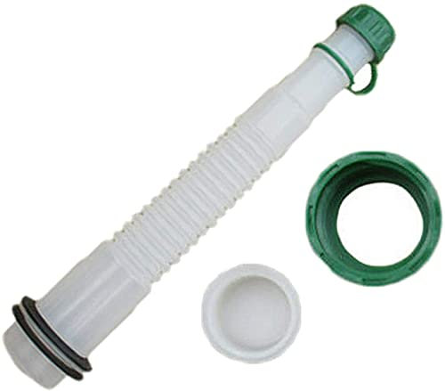 U-K Kit de Remplacement de Capuchon de Réservoir de Carburant Facile à Verser Pratique du Bec de Carburant Métallique 17x2.6cm Professional Processed Pièces de rechange pour matériel 1 pièce