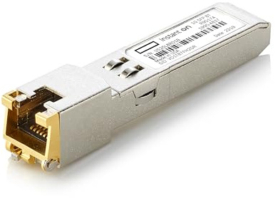 Hewlett Packard Enterprise HPE Networking Instant On 1G SFP RJ45 Transceiver for Copper Ethernet Category 5e Connections Up to 100 Meters (R9D17A)