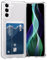 AKABEILA Case for Samsung Galaxy S21 FE 5G Clear Slim Phone Case Soft TPU Wallet Case Bag Cover with Card Slot Holder Shockproof 6.4 Inch