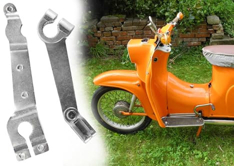 Bremshebel im Set für Bremsschild vorne und hinten für Simson S50, S50 Enduro, S51, S70, KR51/2 Schwalbe und SR50 Roller