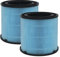 Nyingchi AP1001 Ersatzfilter, kompatibel mit AIRTOK® AP1001 Luftreiniger. 5-lagiges Reinigungssystem, H13 Ture HEPA-Filter, 2 Stück
