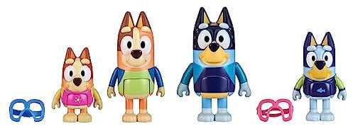 Bluey Figura de playa S9 4Pk Beach (17547)