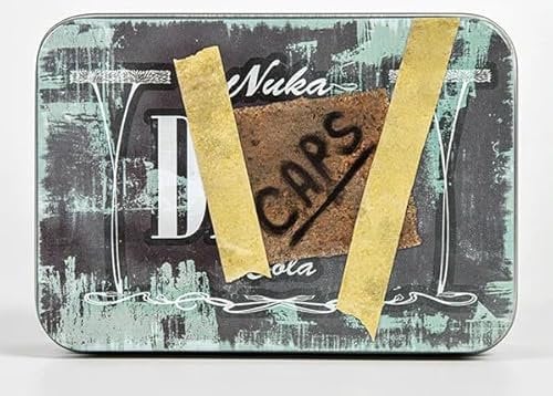 DEVplus Fallout Bottle Caps Series Nuka Dark with Collectible Tin