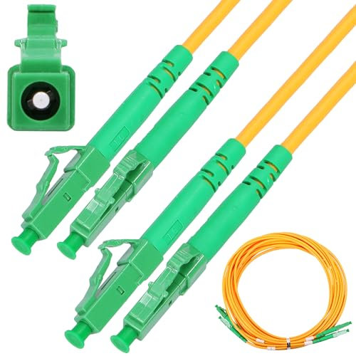 EXTRALINK PATCHCORD LC/APC-LC/APC SM 9/125 DUPLEX 3.0MM, cavo a fibre ottiche 2M, cavo a fibra ottica, reti FTTH, LAN, WAN, sistemi WDM, fibra ottica, cavo a fibre ottiche, PCV