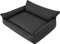 Sales Core Hundebett Hundeliege Hundesofa Hundedecke - XXXL: 132 x 106 x 33 cm, Schwarz, Ecolen - Orthopädisches Hundecouch Hundekorb Kleine Mittelgroße Große Hundekissen Schlafplätze