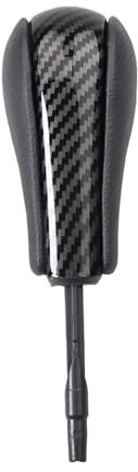 Automatische Schalthebel Für B&MW E39 E46 E53 E60 E61 E63 E64 E83 E81 E82 E87 E90 E91 E92 E93 Auto Kurze Lange Getriebe Stick Auto Automatische at Shift Schaltknauf (Color : Carbon Fiber-Short)