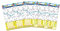 HCM Kinzel - Next Station London Ersatzblöcke - 5er Set - Flip und Write - Zusätzliche Stadtpläne für unbegrenzten Spielspaß, Rot/Schwarz