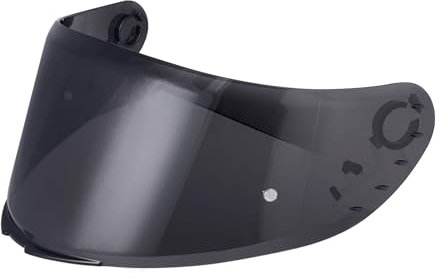 Visiera Casco,Protezione per Il Vento del Motociclo,Casco Parabrezza Moto Visiera a Lente Integrale per MT V-14 Rapide Targo Blade 2 (Nero)