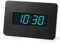 Timegyro Digital Wall Clock, Battery Operated with LED Display, Backlight Wall Clock, Table Top, Alarm, Brightness Adjustable, 12/24 Hours