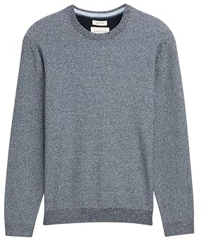 Tom Tailor Herren 1047570 Strickpullover aus Bio-Baumwolle (1er Pack)