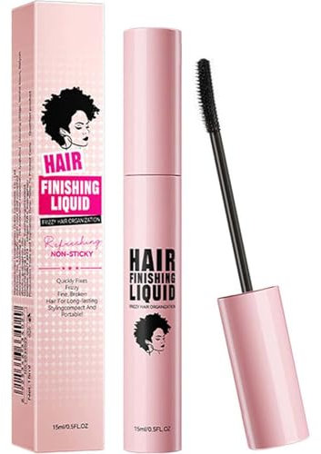 Slick Back Hair Stick for Flyaways Not-Greasy & Moisturizing - Hair Wax Stick Women's Styling Gel & Hair Mascara with Non-Greasy Formula, 15ml Travel Size