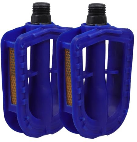 Veemoon Kinderpedal Blau Anti-rutsch-fahrradpedale Mit Gummibeschichtung Sicherheitspedale Für Kinderfahrräder rutschfeste Oberfläche Für Besseren Halt