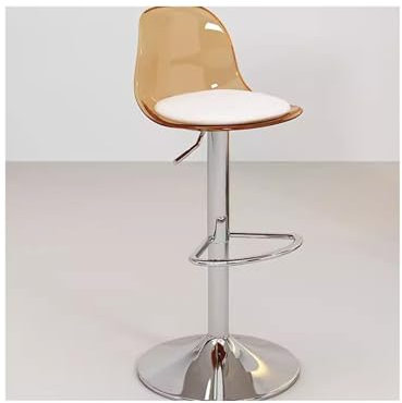 SDA287MZ Küchenhocker Barstühle, transparent, for den Haushalt, Acryl, hohe Füße, Barhocker, Barstühle, Hebehocker, Barstühle, modern und minimalistisch Barstuhl