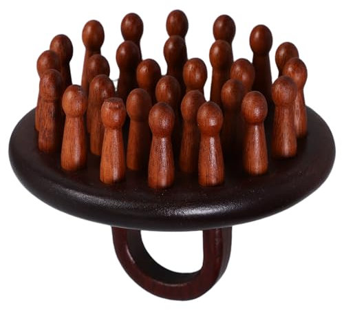 SEWOART Kopfhautkamm Mit Breiten Zähnen – Haarbürste Für Massage Mit Akupunkturaktivierung Und Haarpflege