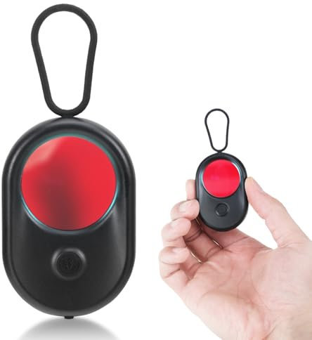 ertlutw Hidden Camera Detectors, Wireless RF Portable Bug Detector for Listening Devices Wireless Cameras Bug Finder Anti-theft Vibrating Alarm