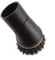 GLFLOW Vacuum Brush For Miele Compatible Round Attachment 35Mm Swivel Head Dusting Tool With Nylon Bristles For Compact C2 Series Black