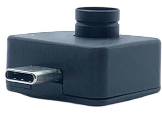 Qsvbeeqj Handy-Wärmebildkamera, Typ-C-Schnittstellen, App-Steuerung, Wärmebildkamera, -20 ℃ - 1000 ℃, Messbereiche