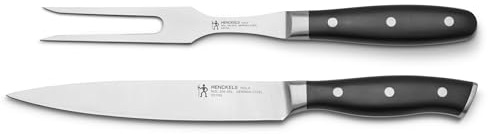 HENCKELS x EMERIL Lagasse The Nola Collection Razor-Sharp German 2-pc Carving Knife Set, Made in Company-Owned German Factory with Special Formula Steel perfected for almost 300 Years, Dishwasher Safe