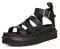 Dr. Martens Sandales Blaire pour femme, Noir, 43 EU