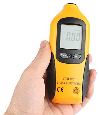 HT-M2 Yellow Digital LCD Display Microwave Leakage Detector High Precision Radiation Meter Tester