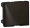 Legrand 079150L Mosaic Sortie de Câbles, 2 Modules avec Serre-câbles pour Câble, Ø12mm et Ø4mm, Noir Mat