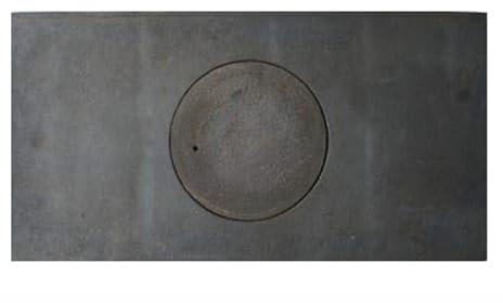 Getgastro - Placa de cocina (63 x 31,5 cm, hierro fundido)
