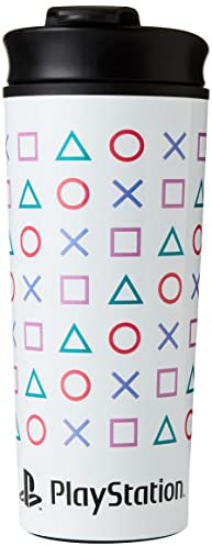 Pyramid International MTM25995 Playstation (Shapes) Metal Travel Mug, 2 Count (Pack of 1)