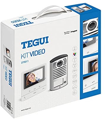 Kit Videoportero superficie2 hilos Tegui Linea 2000 con monitor CLASSE100V16B Basico379011