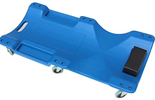 ARCH Werkstatthocker -Raupen-Board-Werkstatt-Garage, Aus Polyethylen Mit Hoher Dichte, Krieger Automotive Mit 2 Ablagefächern, Rollbrett Werkstatt Mit Kopfstütze Und Universalrad