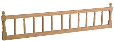 Bare Wood Railing / Banister / Balustrade, Dolls House Miniature, DIY