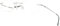Lanomi Randlos Lesebrille Blaulichtfilter Metall Ultralight Herren Damen rechteckig Lesehilfe Anti-Blaulicht Brillen 1,0 1,5 2,0 2,5 3,0 3,5 4,0(Silber,2.5)