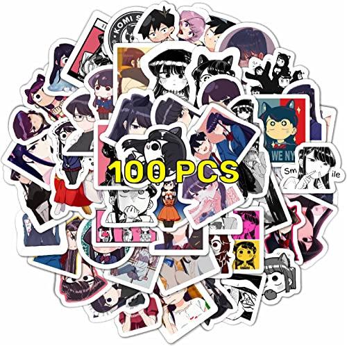 BulbaCraft 100Pcs Anime Stickers, Anime Manga Stickers, Japanese Animation Merch, Japanese Animation Figure, Otaku Culture Poster, Otaku Culture Cosplay, Gifts for Women & Men