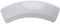 vhbw poignée de porte Sèche-linge - compatible avec Bosch Maxx 7 Sensitive WTE84102FG, WTE84121BY, WTE84122BY, WTE84160FG, WTE84300TR, etc...