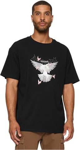 Mister Tee Doves Oversize Tee, Black, XS