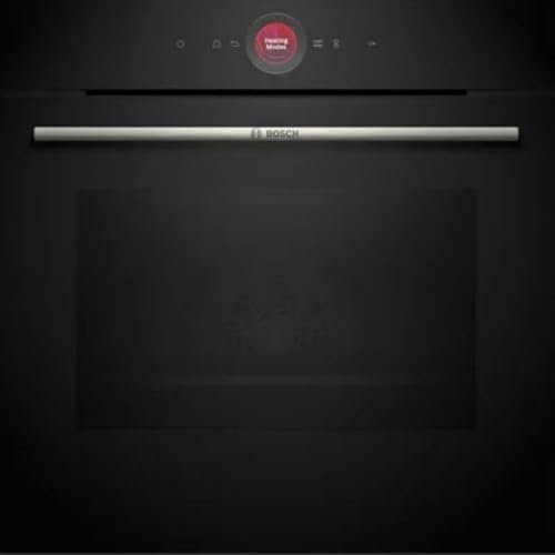 Bosch - Horno Multifunción, 60 cm, Serie 8, Electrónica TFT TouchControl, AirFry, Función Assist, Home Connect, Negro, HBG7241B1