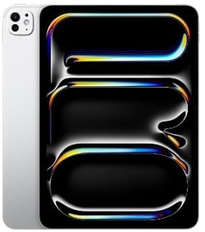 2024 Apple iPad Pro (13-inch, Wi-Fi + Cellular, 512GB) - Silver (Renewed)