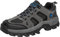 FNKDOR Wanderschuhe Herren Wasserdicht Atmungsaktiv rutschfest Hiking Schuhe Trekkingschuhe Leichte Outdoorschuhe (Grey, 46)