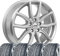 4 Winterräder Winter Vidron 6,5x16 ET 43 5x112 Brillantsilber mit 215/60 R16 99H HAN Winter i*cept RS3 W462 XL SBL M+S 3PMSF