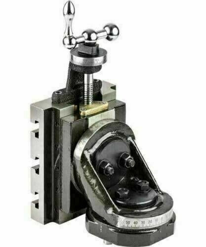 Generic Vertical Milling Slide Lathe Swivel Base 100 mm x 125 mm (4 x 5) - Black Swivel Base for Myford 7 Series Lathe - 1 Pack