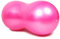 Erdnuss-Yoga-Ball für Zuhause, Fitnessgeräte, Sport, Fitnessstudio, Yoga, Pilates, Training, mit Pumpe, 90 x 45 cm, Rosa