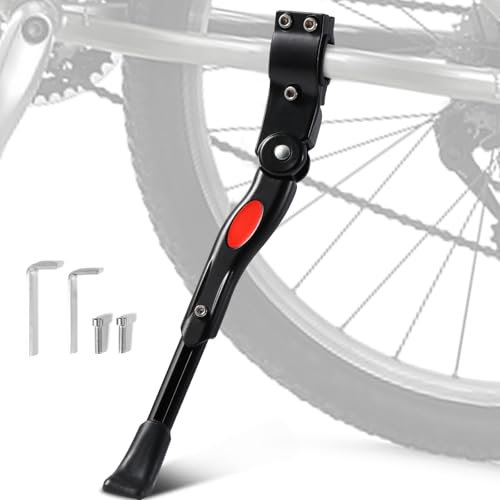 Blendura Unisex-Adult Fahrrad Ständer, Black Fahrradständer, 24-27 Zoll für Mountainbikes, Trekkingrad, VTT