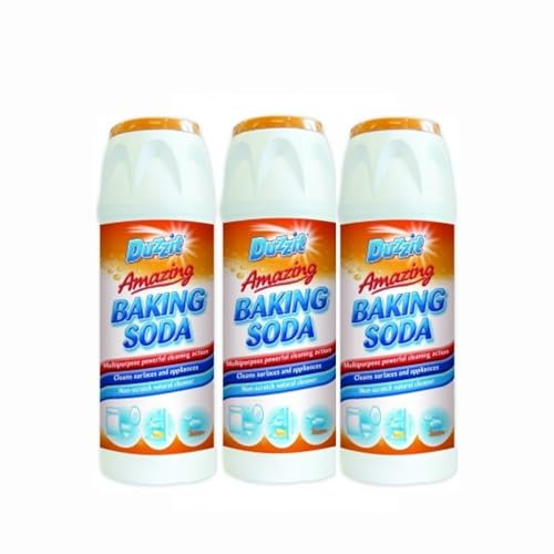 PEBBLE HUG Baking Soda 500g, Cleaning, Deodorizing, Ideal for Removing Stains, Neutralizing Odors, Enhancing Laundry, Freshening Carpets, DIY projects, (3)