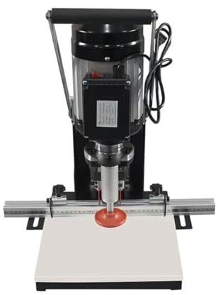 XNXYSMKJ Hinge Boring Machine Portable Hinge Drilling&Boring Machine for Woodworking,1100W 2880 RPM,0-40mm Depth,for Wardrobes,Cabinets Improvement Projects
